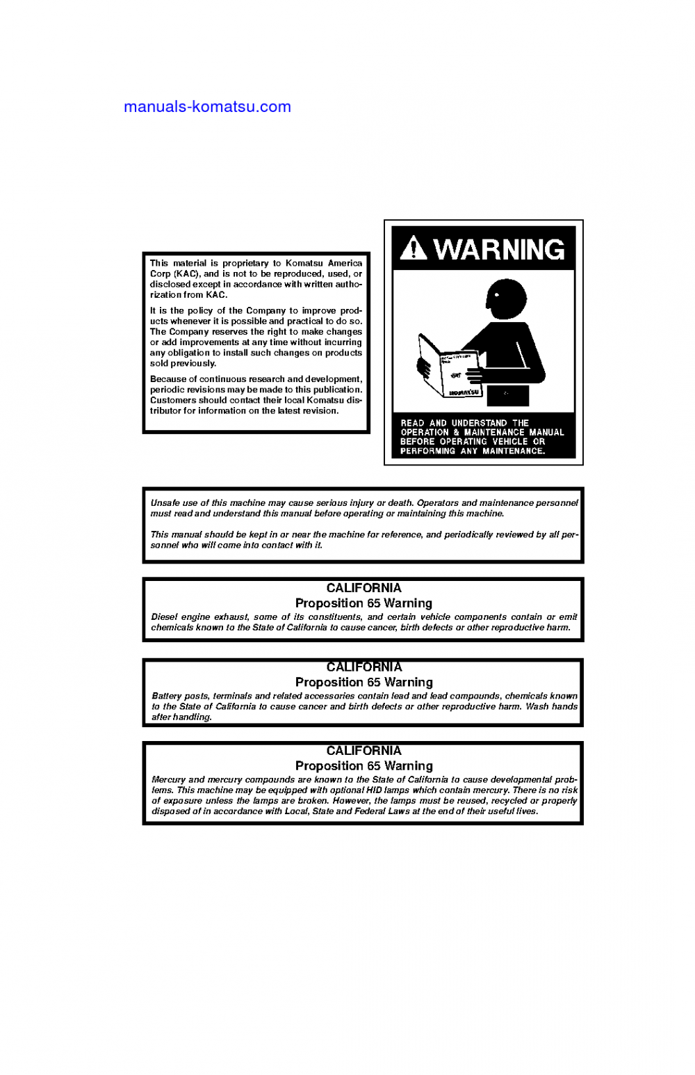 Protected: 930E-4(USA)-SE S/N A30876-A31033 Operation manual (English)