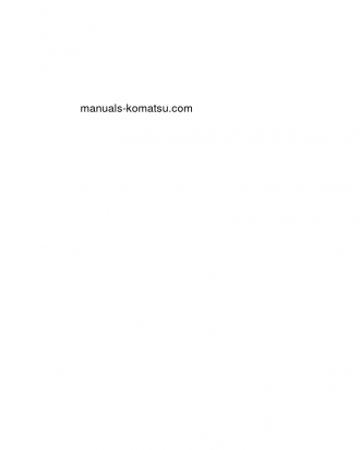 HD1500-7(USA)-W/ SDA12V160 S/N A30109-UP Operation manual (English)