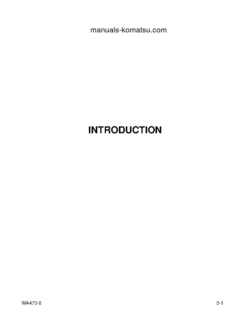 Protected: WA470-6(USA) S/N A46001-UP Operation manual (English)