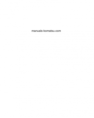 WA480-6(USA) S/N A48001-UP Operation manual (English)