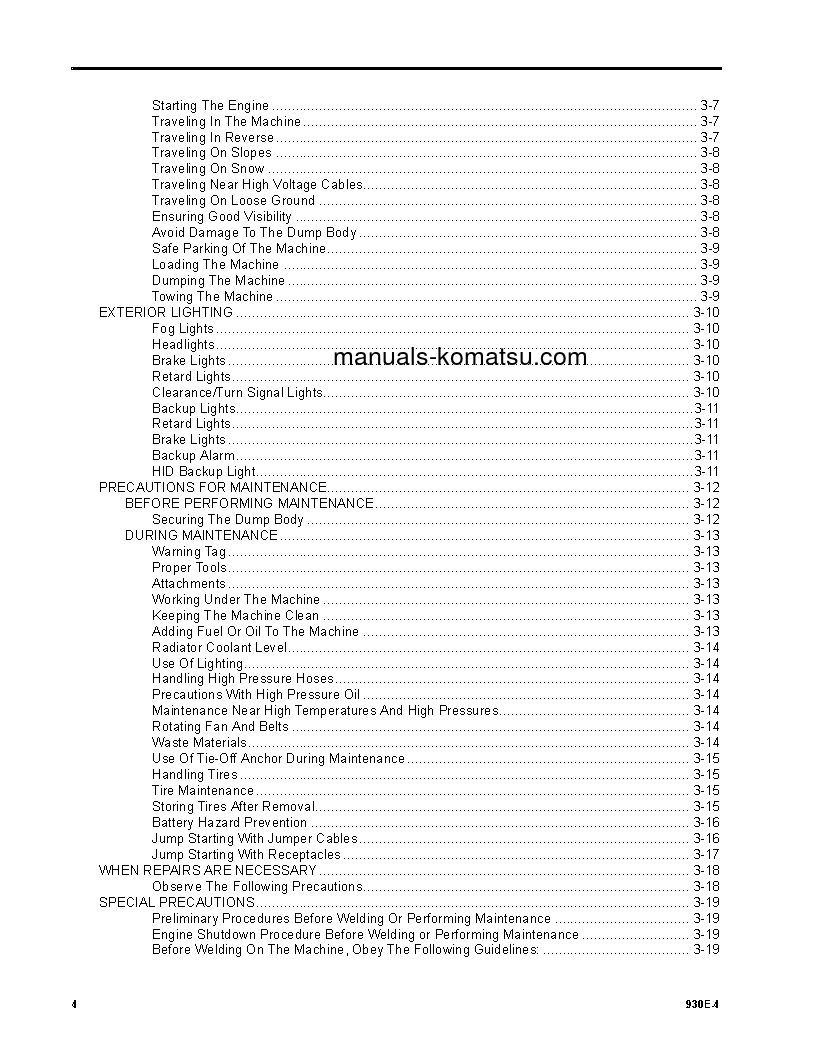Protected: 930E-4(USA) S/N A30990-A30991 Operation manual (English)