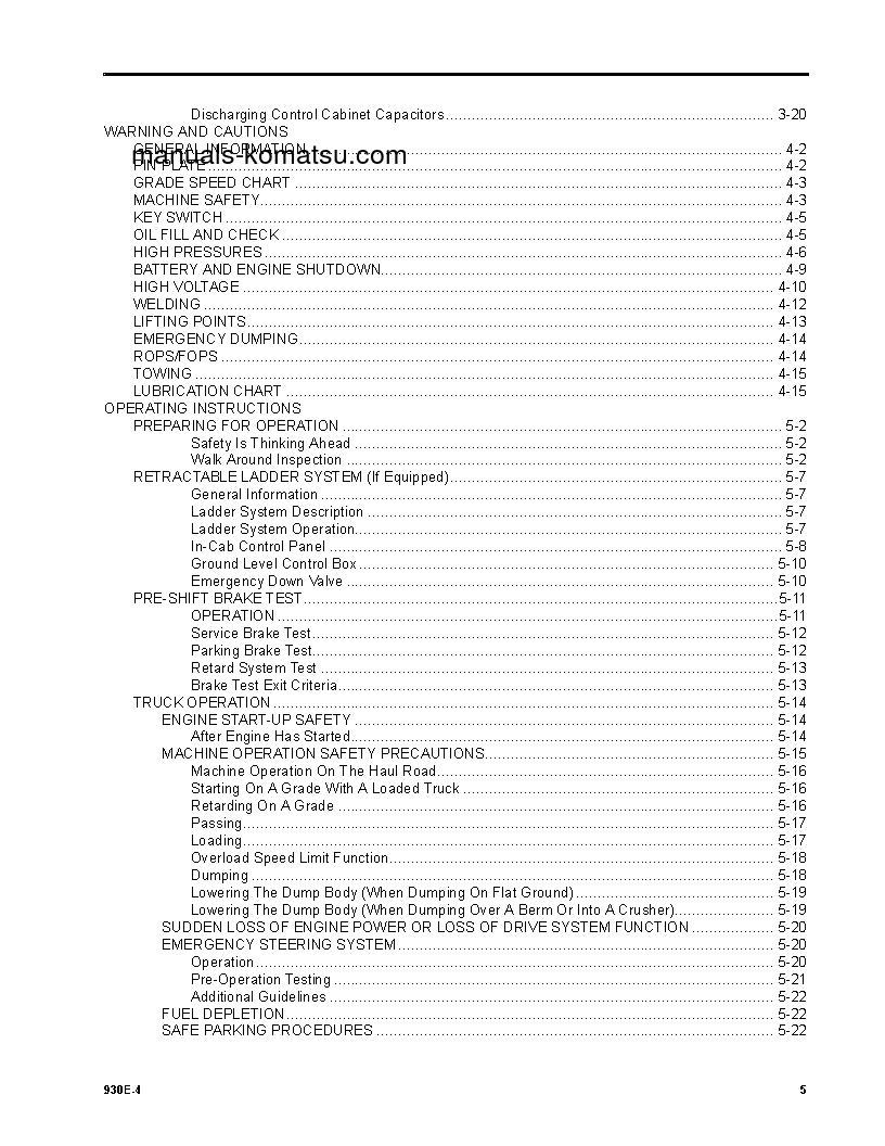 Protected: 930E-4(USA) S/N A30990-A30991 Operation manual (English)