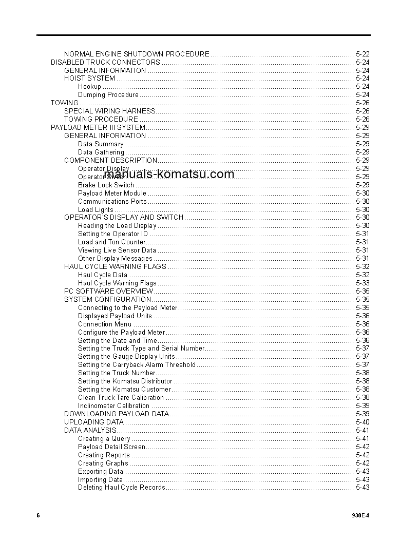 Protected: 930E-4(USA) S/N A30990-A30991 Operation manual (English)