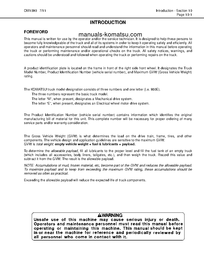 Protected: 930E-4(USA)-TIER II S/N A30990-UP Operation manual (English)