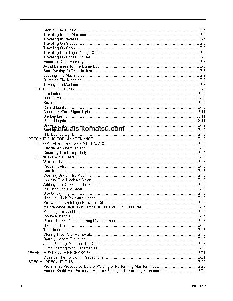 Protected: 830E-1(USA)-AC S/N A30561-A30850 Operation manual (English)