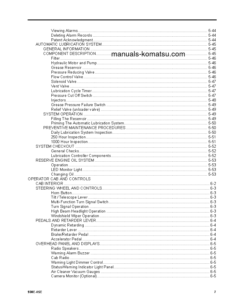 Protected: 930E-4(USA)-SE S/N A31035-A31824 Operation manual (English)