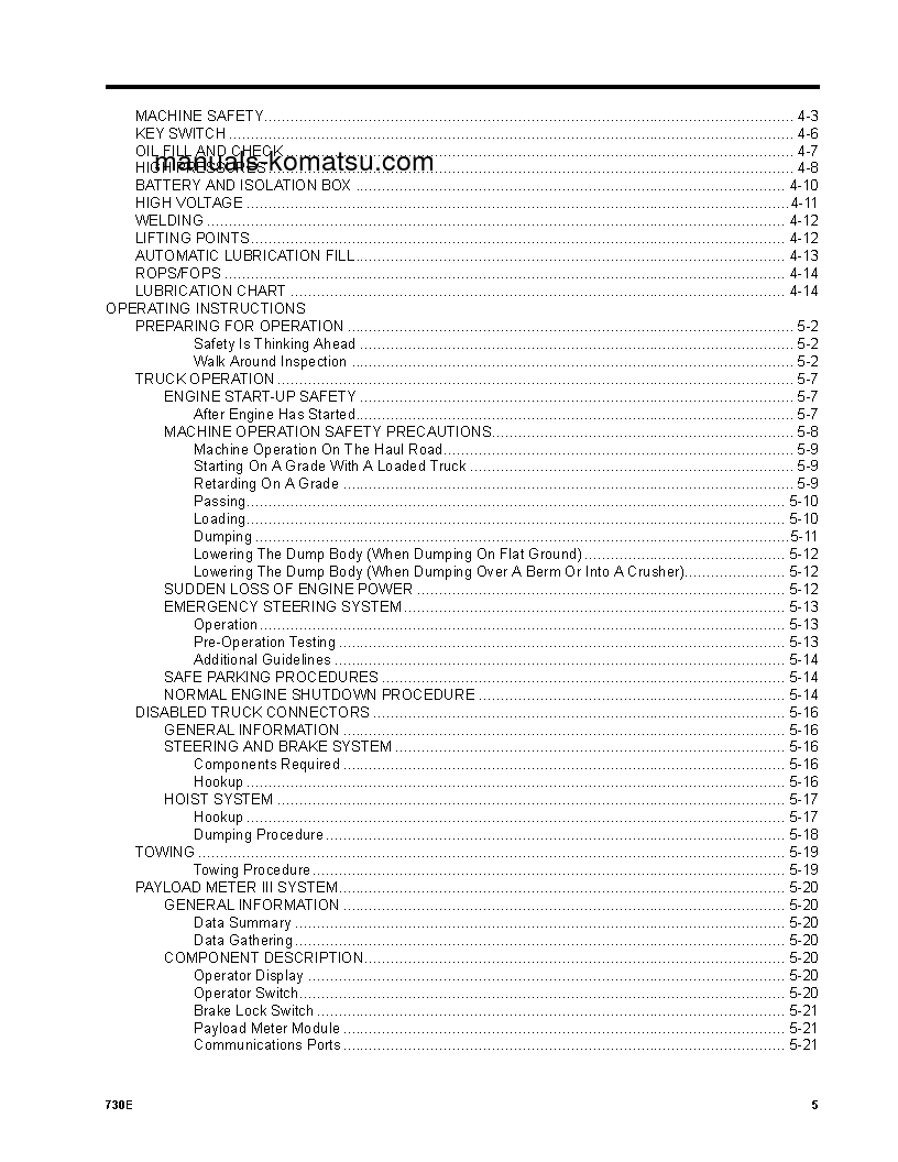 Protected: 730E(USA) S/N A30628-A30629 Operation manual (English)