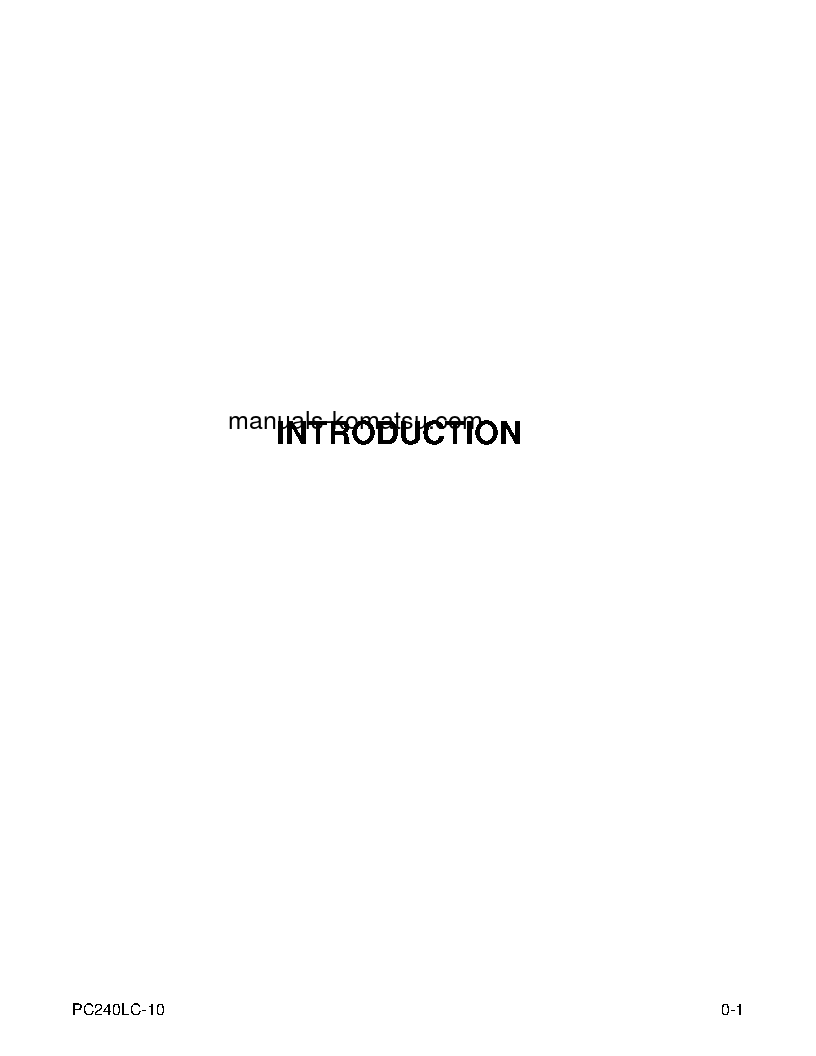 Protected: PC240LC-10(USA) S/N A20001-UP Operation manual (English)