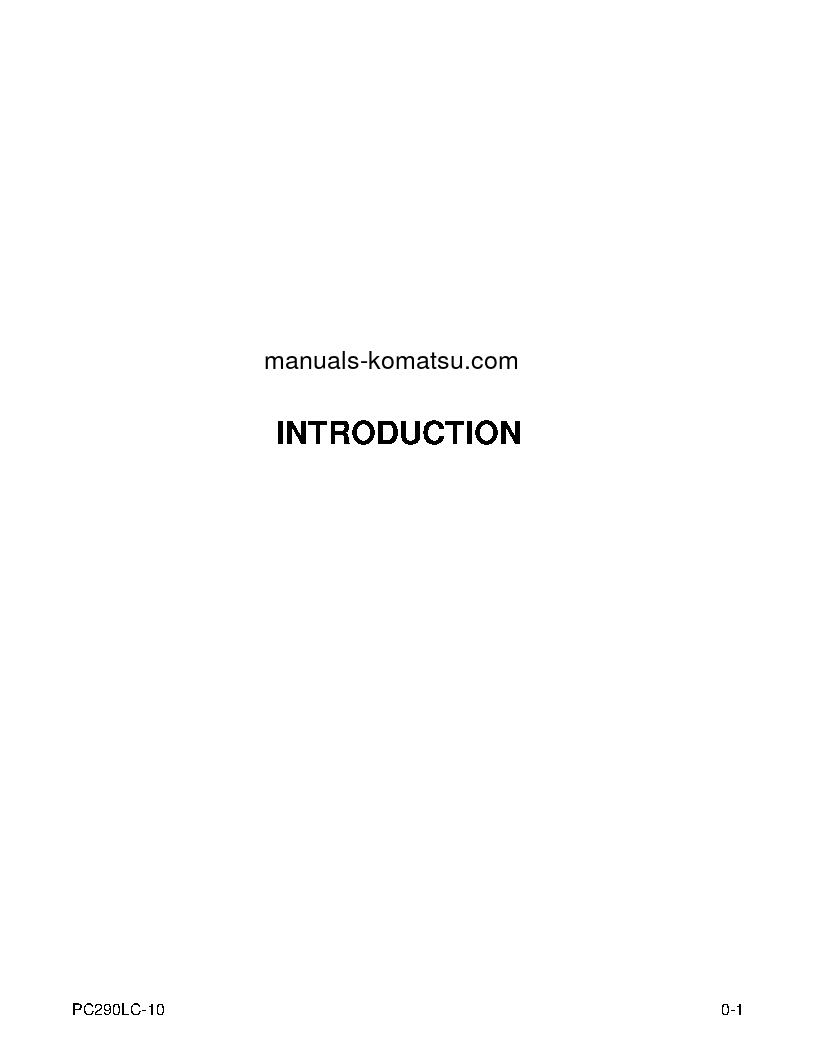 Protected: PC290LC-10(USA) S/N A25001-UP Operation manual (English)