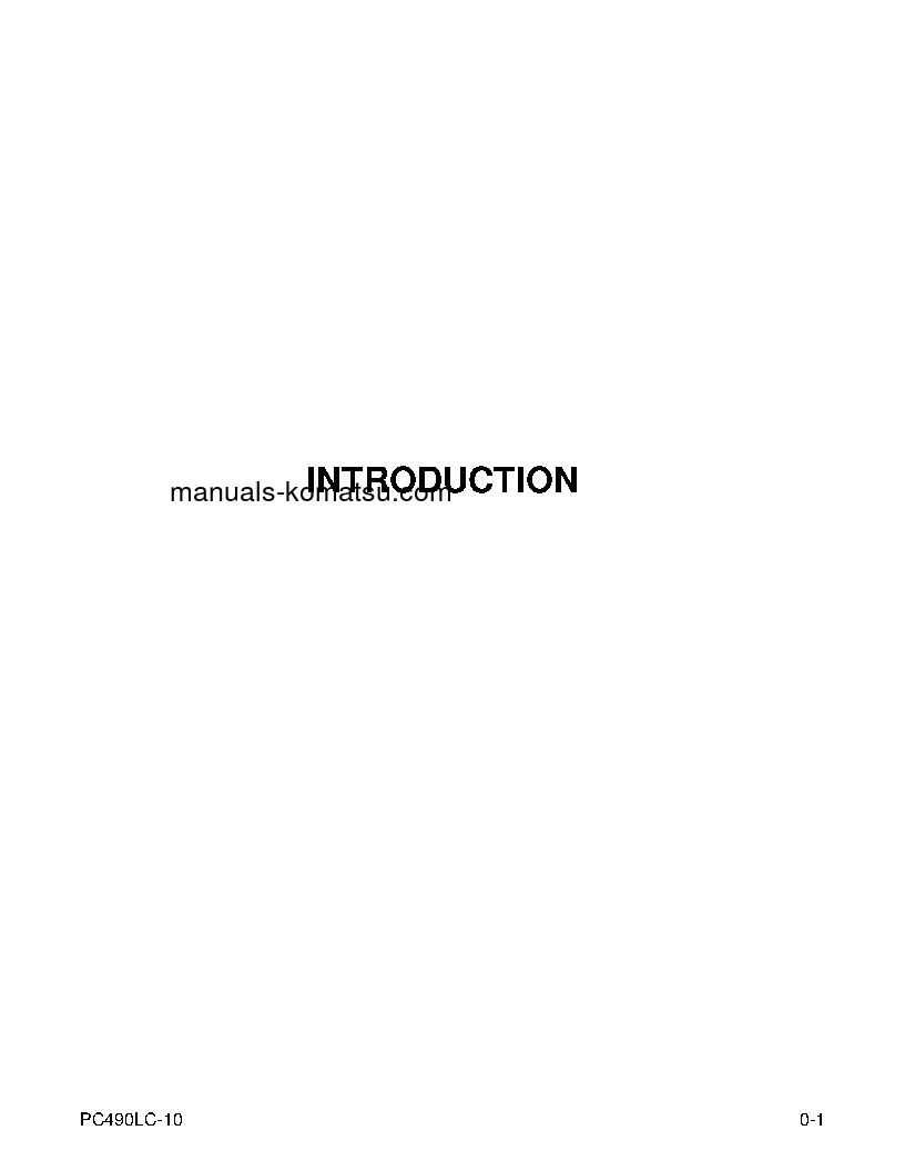 Protected: PC490LC-10(USA) S/N A40001-UP Operation manual (English)