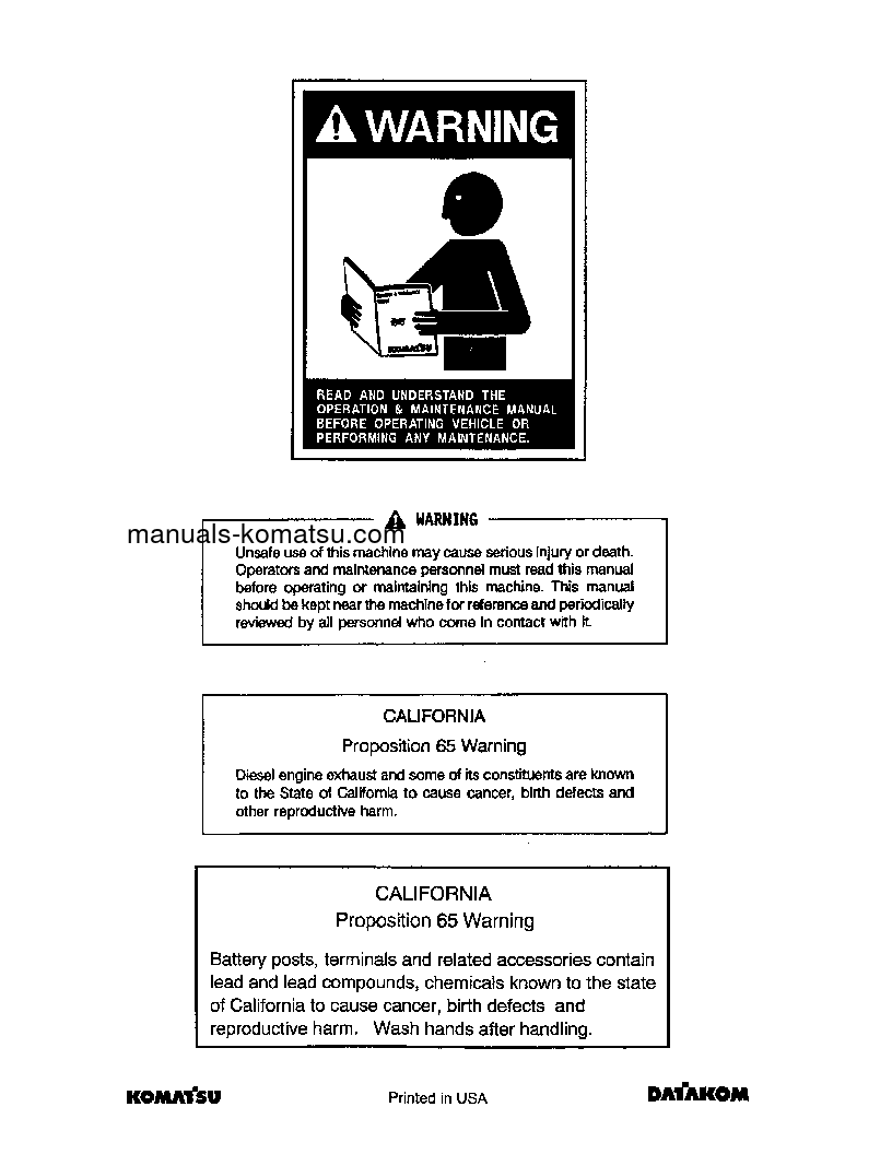 Protected: XT445L-2(USA) S/N A3001-UP Operation manual (English)