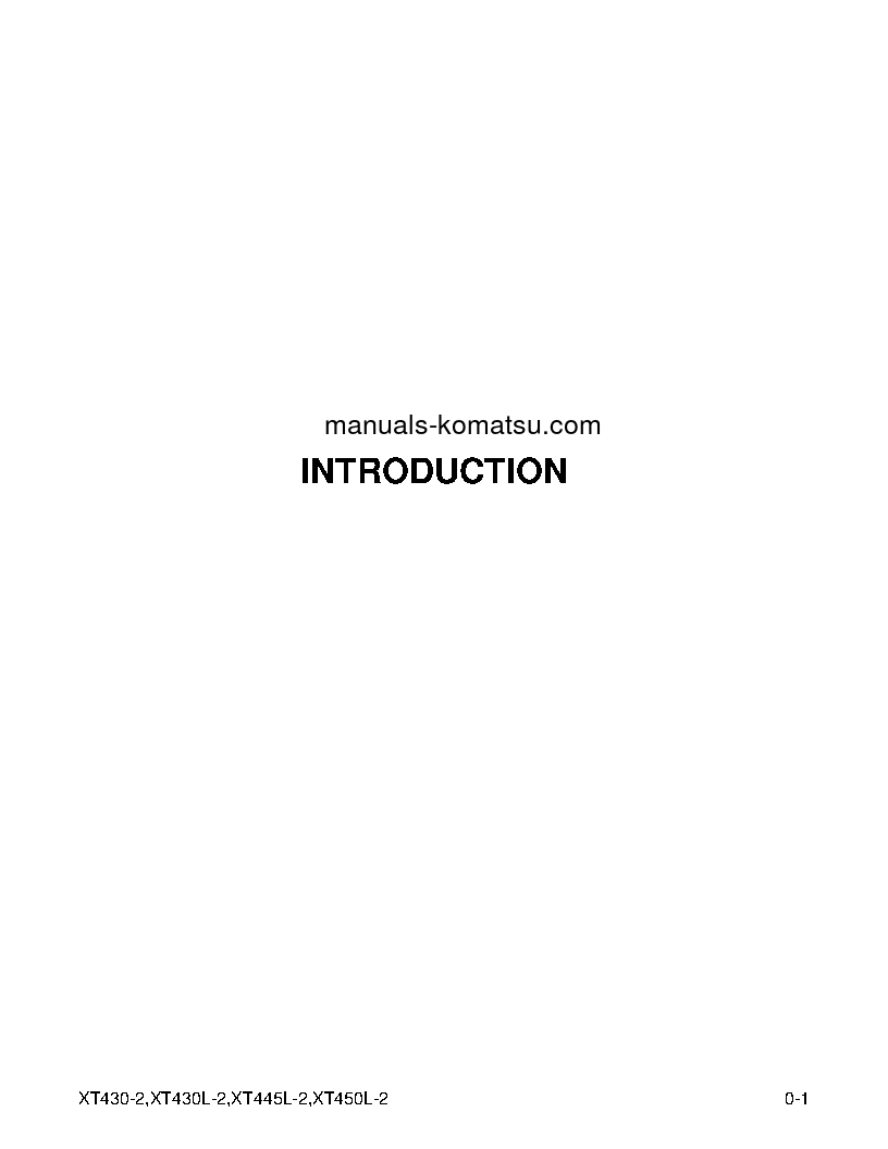 Protected: XT445L-2(USA) S/N A3001-UP Operation manual (English)