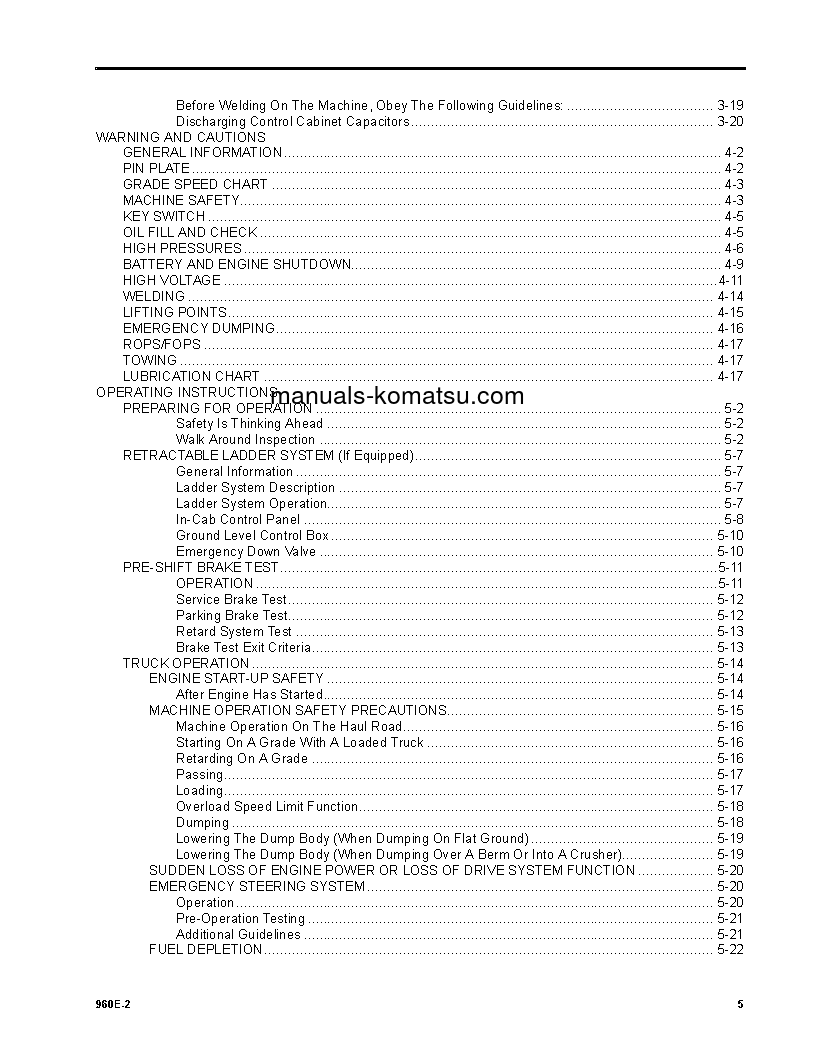 Protected: 960E-2(USA) S/N A30027-UP Operation manual (English)