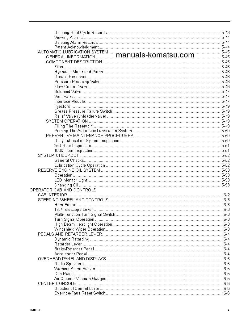 Protected: 960E-2(USA) S/N A30027-UP Operation manual (English)