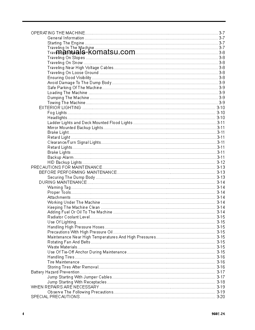 Protected: 960E-2(USA)-K S/N A50011-A50027 Operation manual (English)