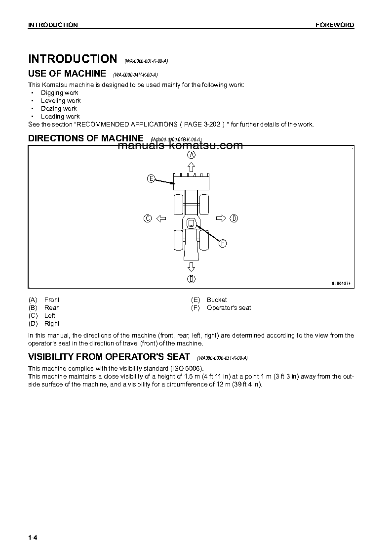 Protected: WA470-7(USA) S/N A47001-UP Operation manual (English)
