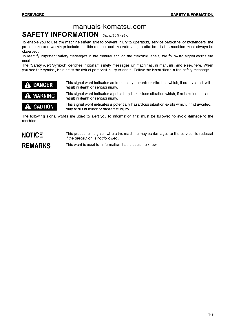 Protected: WA320-7(USA) S/N A36001-UP Operation manual (English)