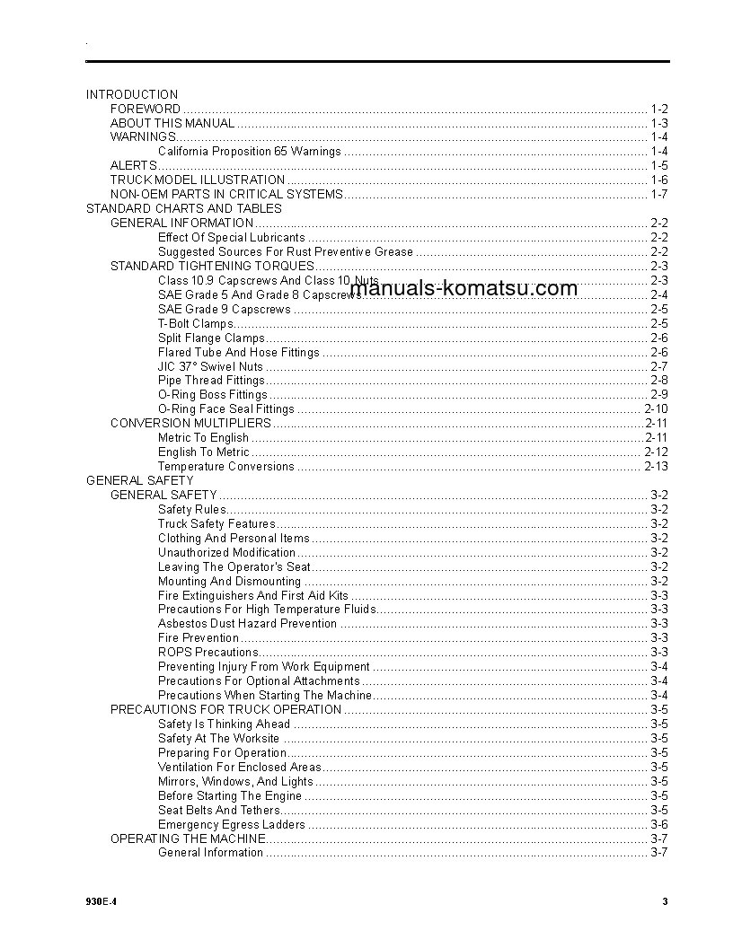 Protected: 930E-4(USA) S/N A31693-A31697 Operation manual (English)