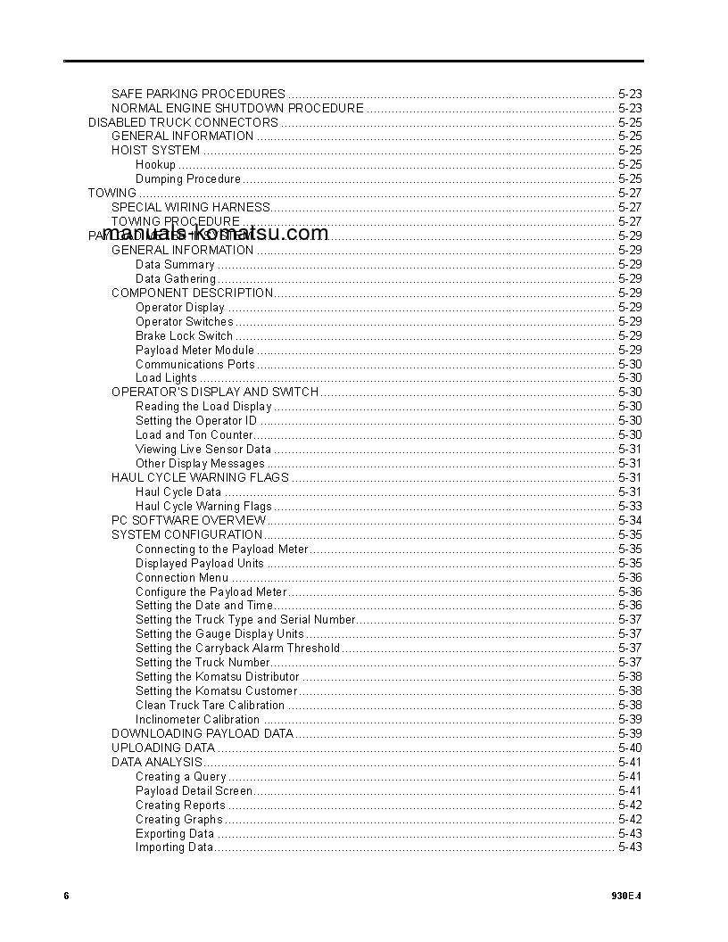 Protected: 930E-4(USA) S/N A31693-A31697 Operation manual (English)