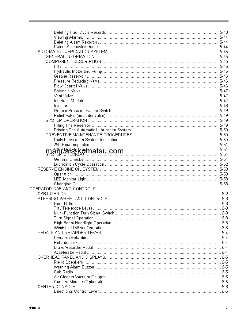 Protected: 930E-4(USA) S/N A31693-A31697 Operation manual (English)