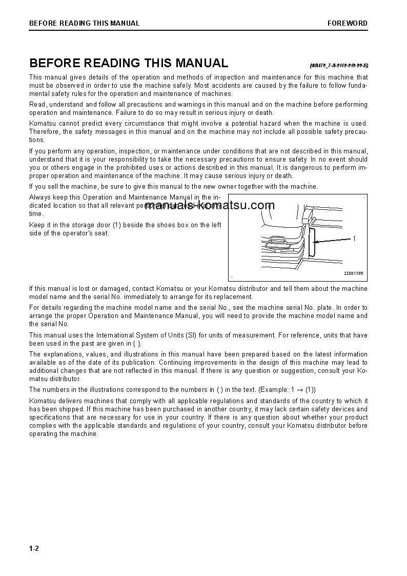 Protected: WA470-8(USA) S/N A49001-UP Operation manual (English)