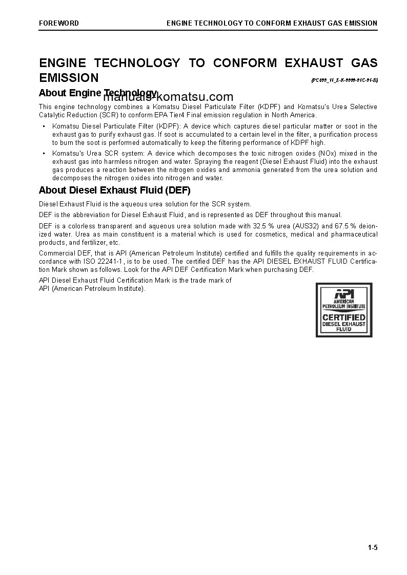 Protected: WA470-8(USA) S/N A49001-UP Operation manual (English)
