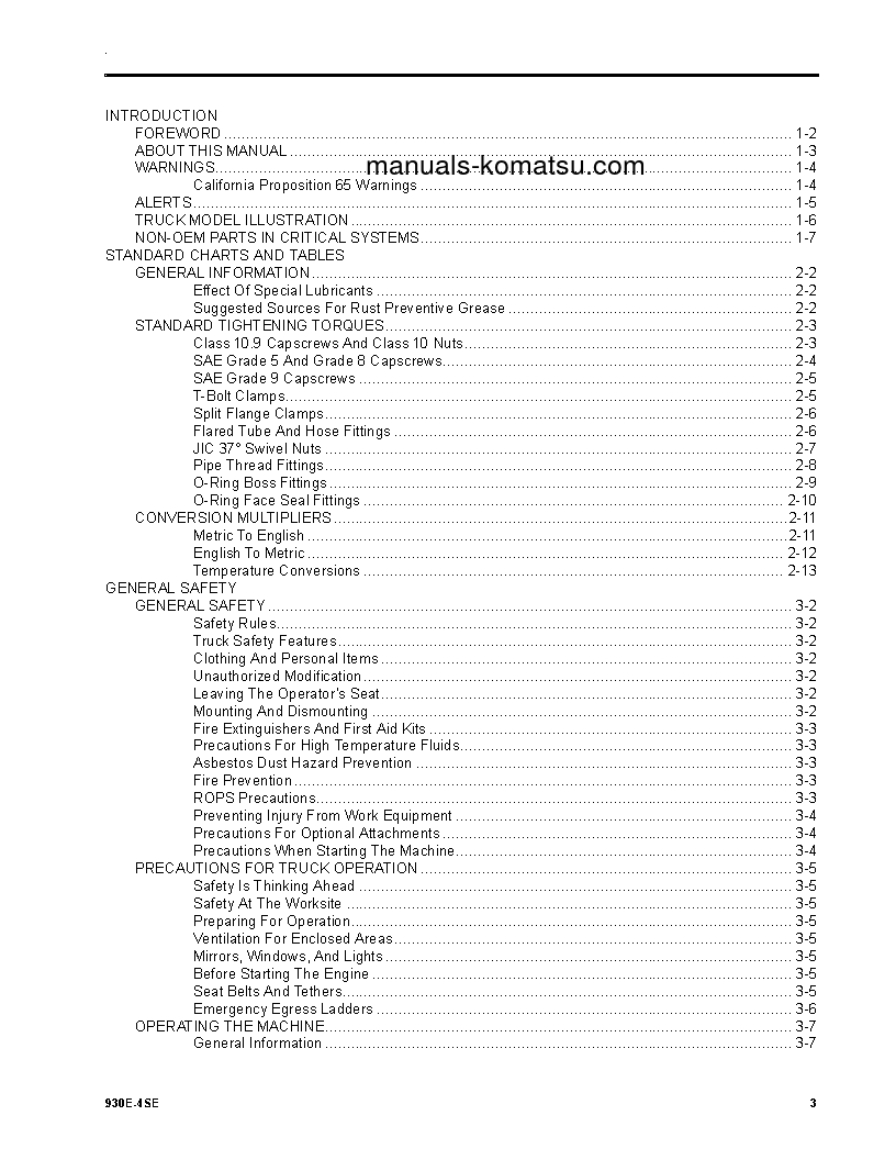 Protected: 930E-4(USA)-SE S/N A31875-A31927 Operation manual (English)