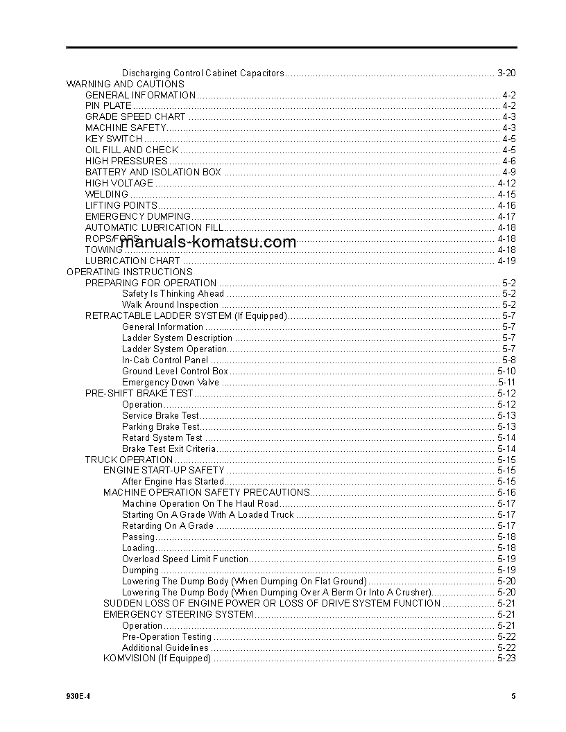 Protected: 930E-4(USA) S/N A31892-UP Operation manual (English)