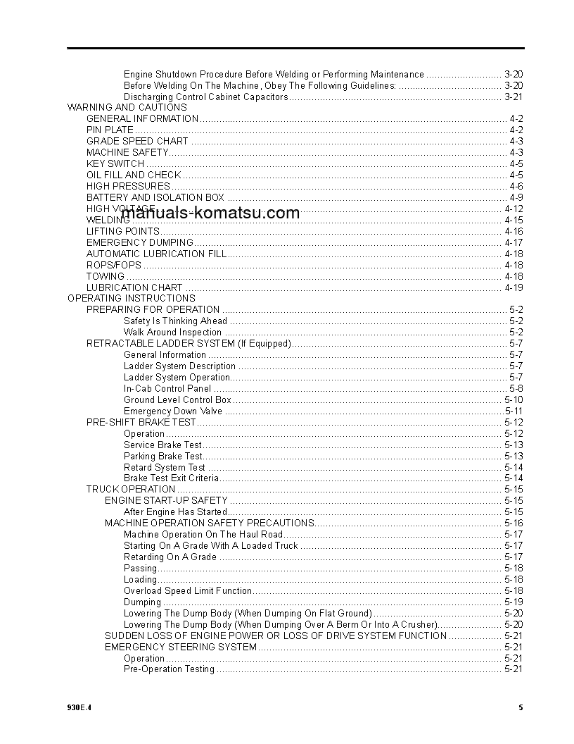 Protected: 930E-4(USA) S/N A31892-A31935 Operation manual (English)