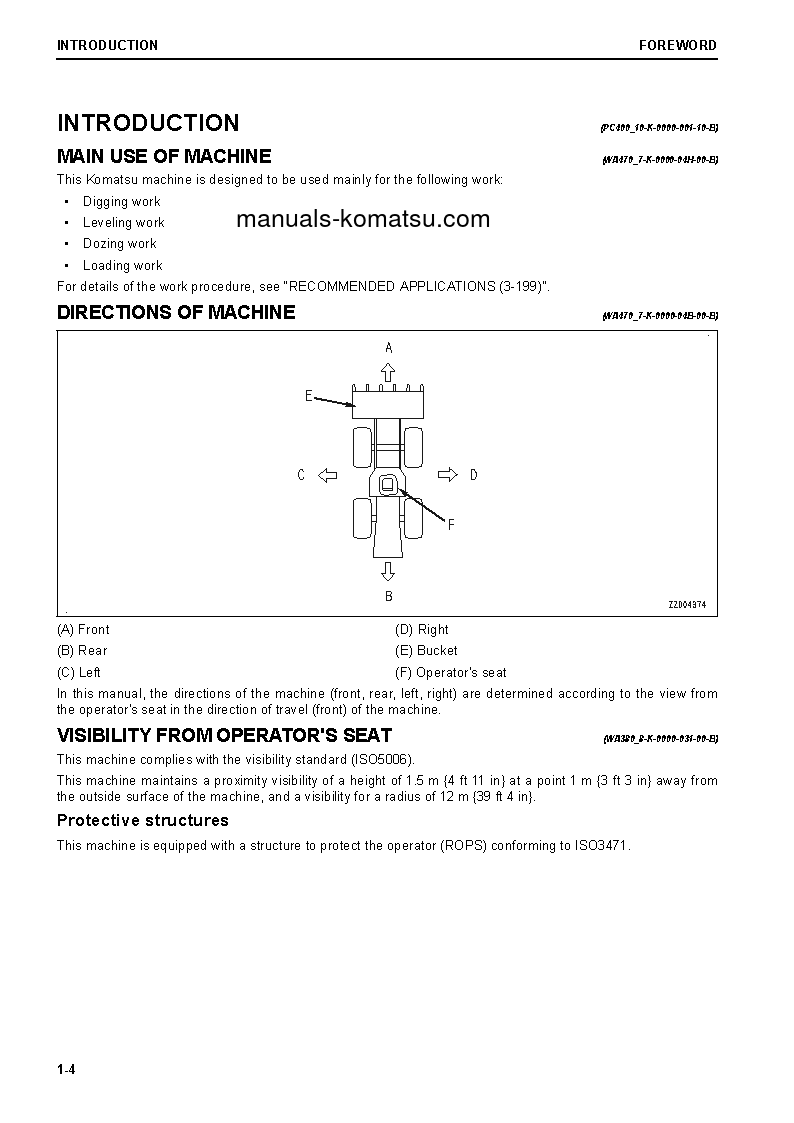 Protected: WA380-8(USA) S/N A74001-UP Operation manual (English)