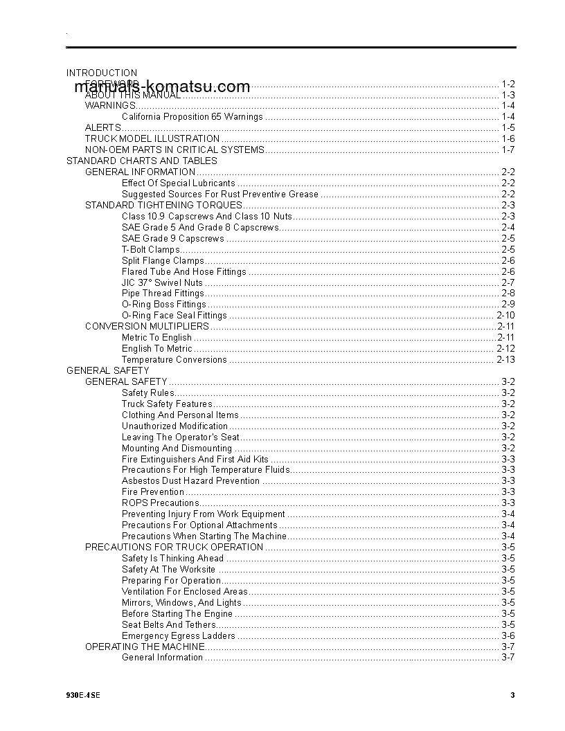 Protected: 930E-4(USA)-SE S/N A31828-A31874 Operation manual (English)