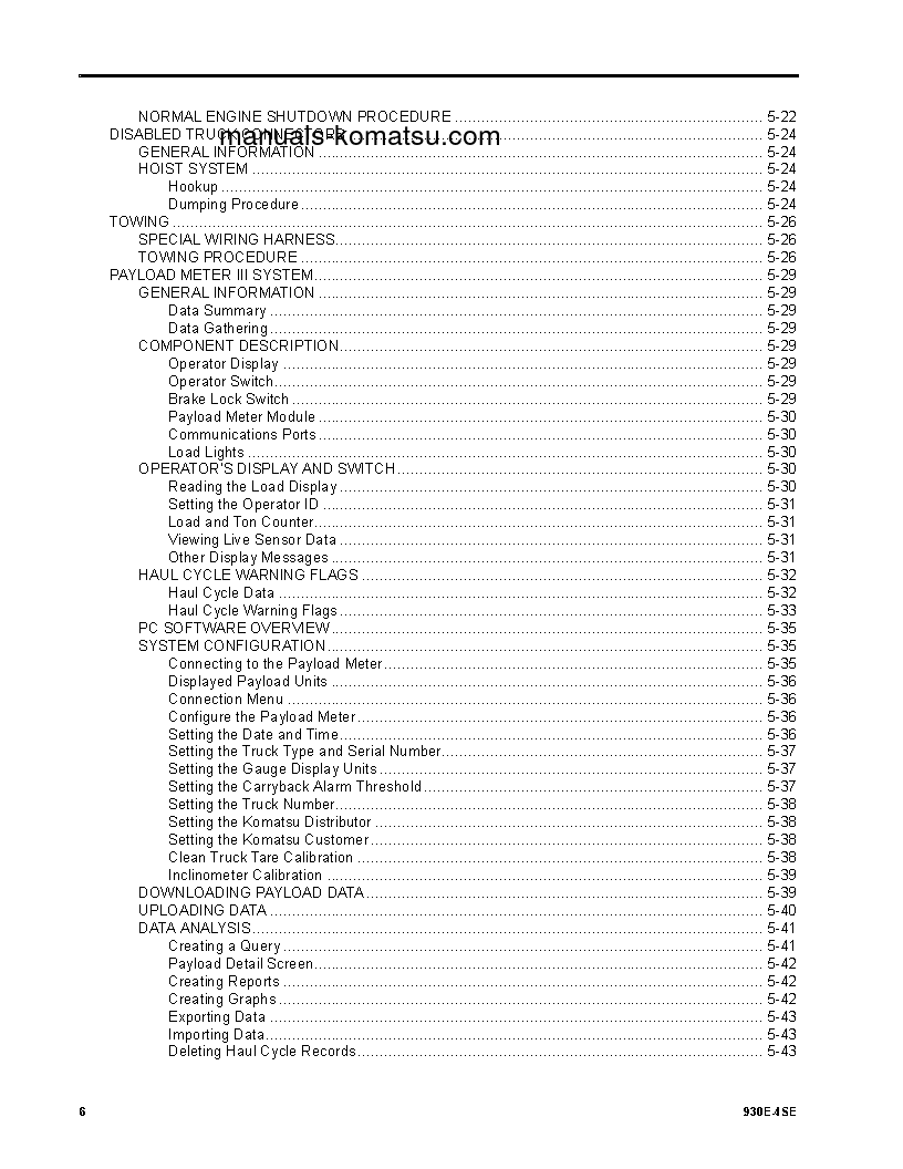 Protected: 930E-4(USA)-SE S/N A31828-A31874 Operation manual (English)