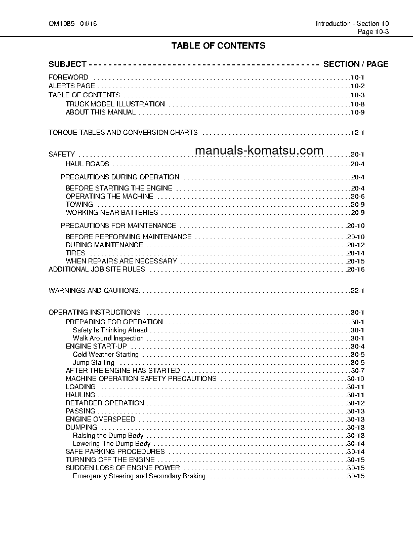 Protected: HD1500-7(USA)-W/ SSA16V159 S/N A40115-UP Operation manual (English)