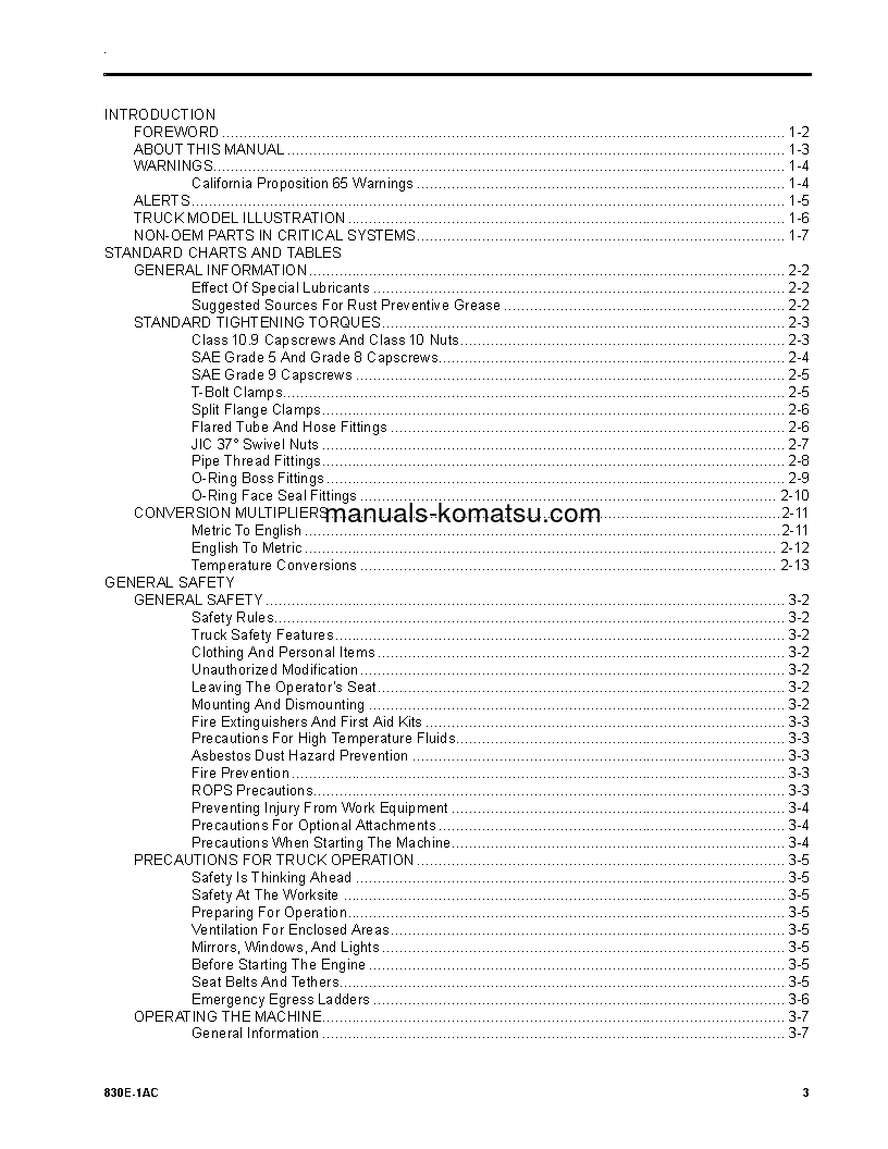 Protected: 830E-1(USA)-AC S/N A40993-UP Operation manual (English)