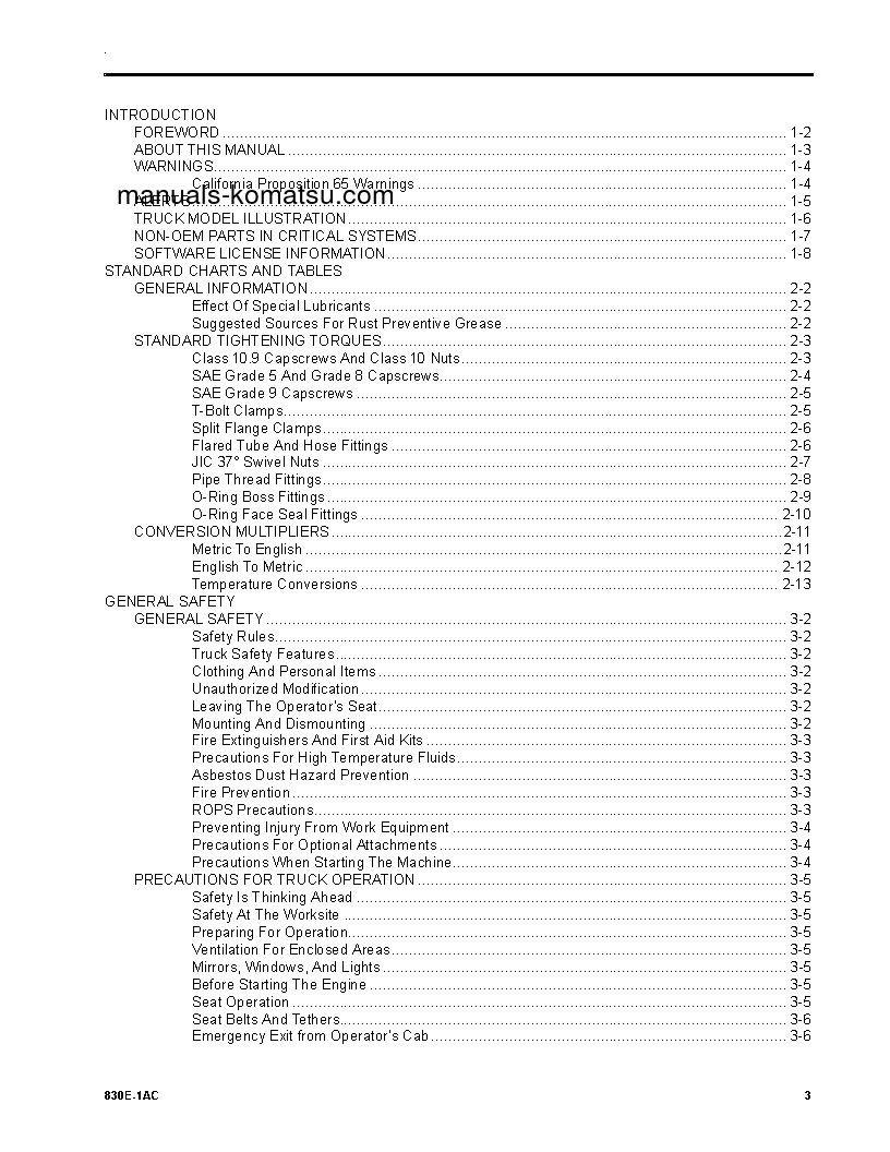 Protected: 830E-1(USA)-AC S/N A40996-UP Operation manual (English)