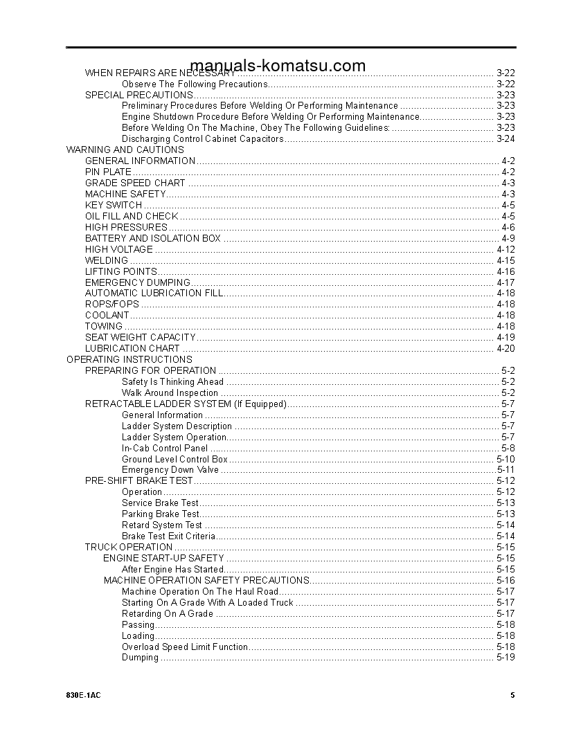 Protected: 830E-1(USA)-AC S/N A40996-UP Operation manual (English)