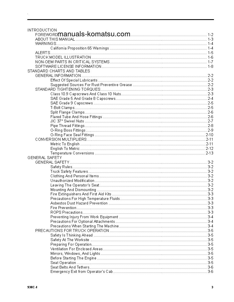 Protected: 930E-4(USA) S/N A31936-UP Operation manual (English)