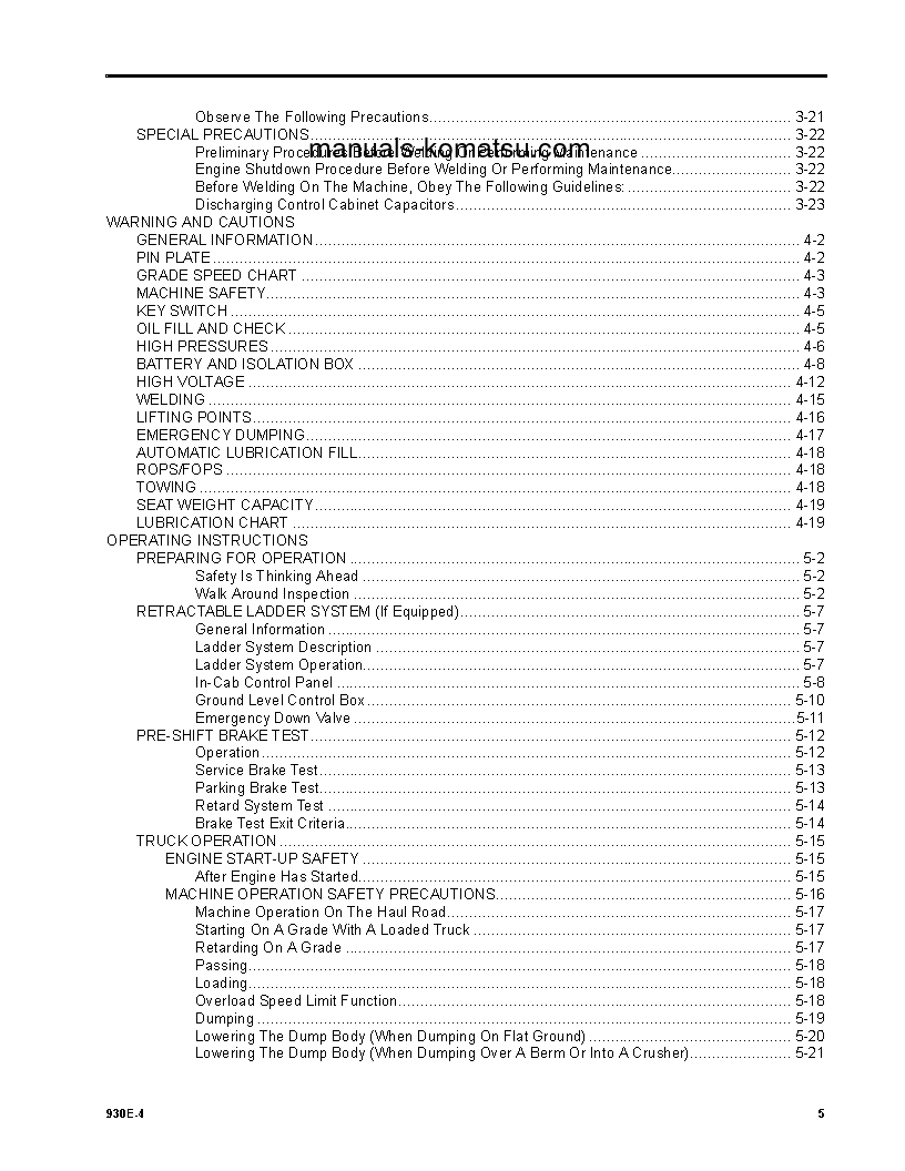 Protected: 930E-4(USA) S/N A31936-UP Operation manual (English)