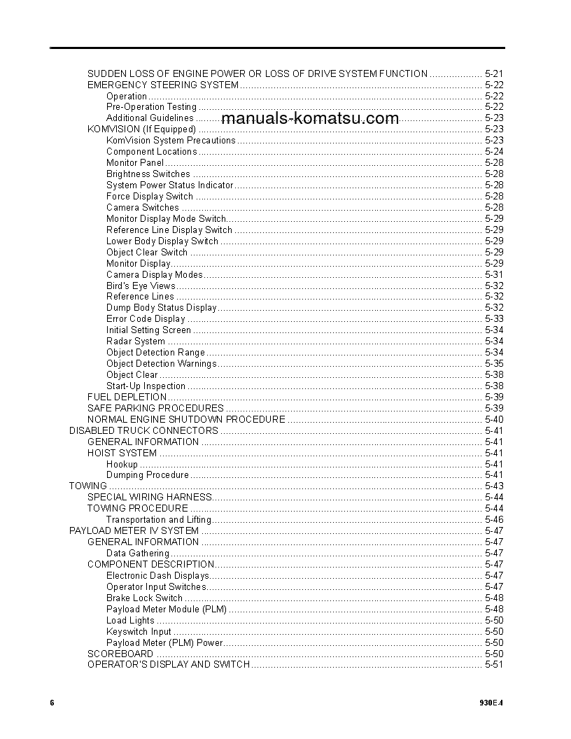 Protected: 930E-4(USA) S/N A31936-UP Operation manual (English)