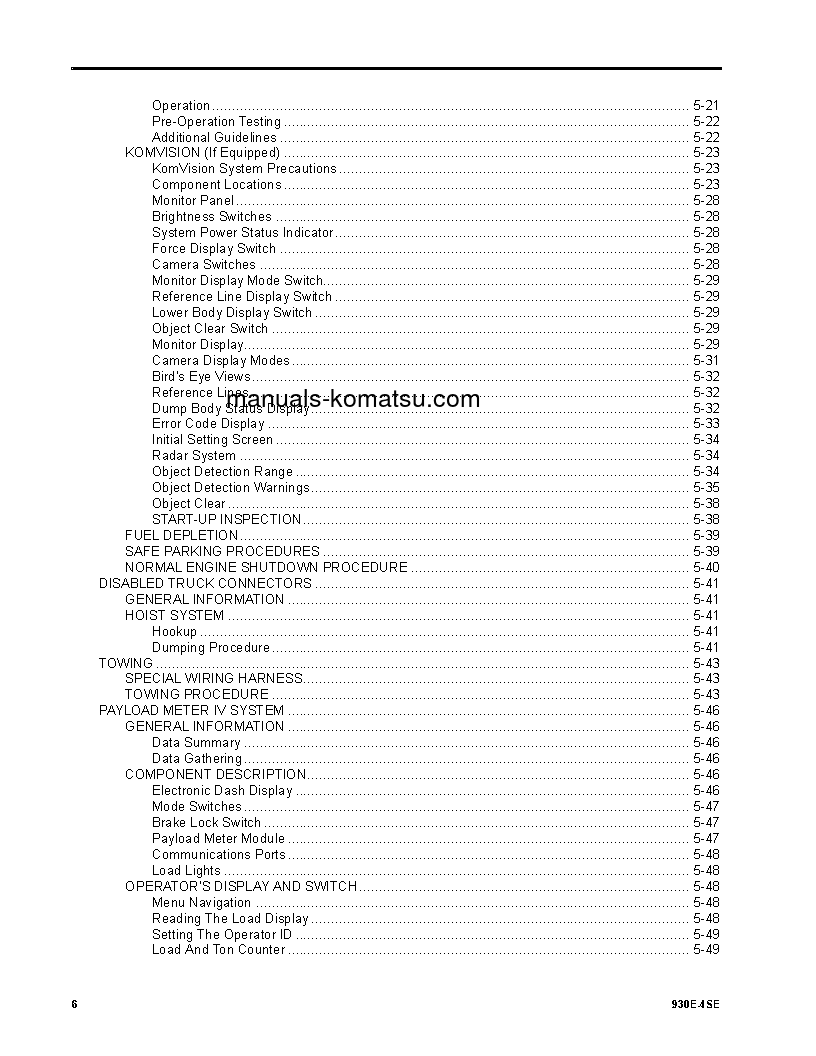 Protected: 930E-4(USA)-SE S/N A31937-UP Operation manual (English)