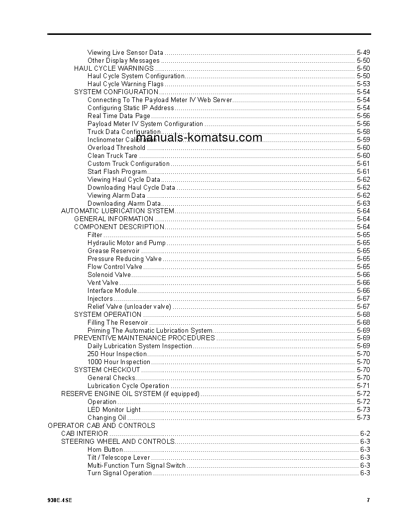Protected: 930E-4(USA)-SE S/N A31937-UP Operation manual (English)