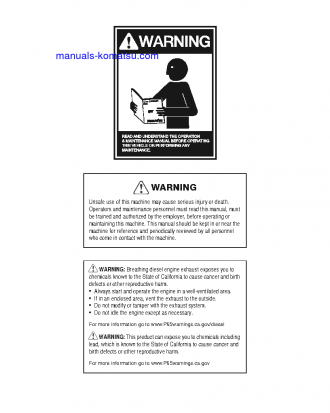 WA320-8(USA) S/N A38001-UP Operation manual (English)