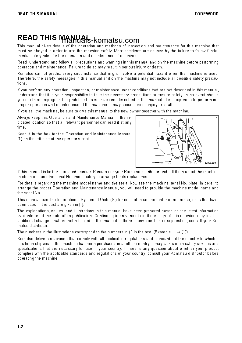 Protected: WA320-8(USA) S/N A38001-UP Operation manual (English)