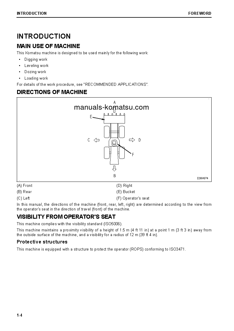 Protected: WA270-8(USA) S/N A28001-UP Operation manual (English)