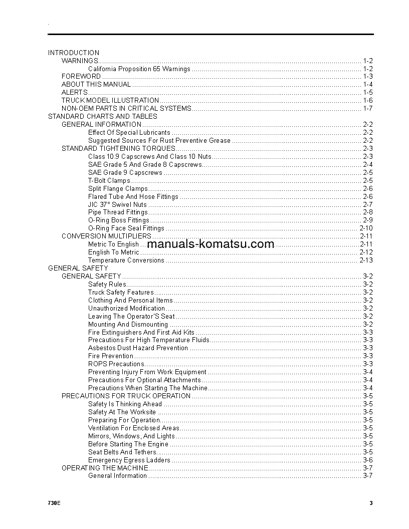 Protected: 730E(USA) S/N A30681-A30685 Operation manual (English)