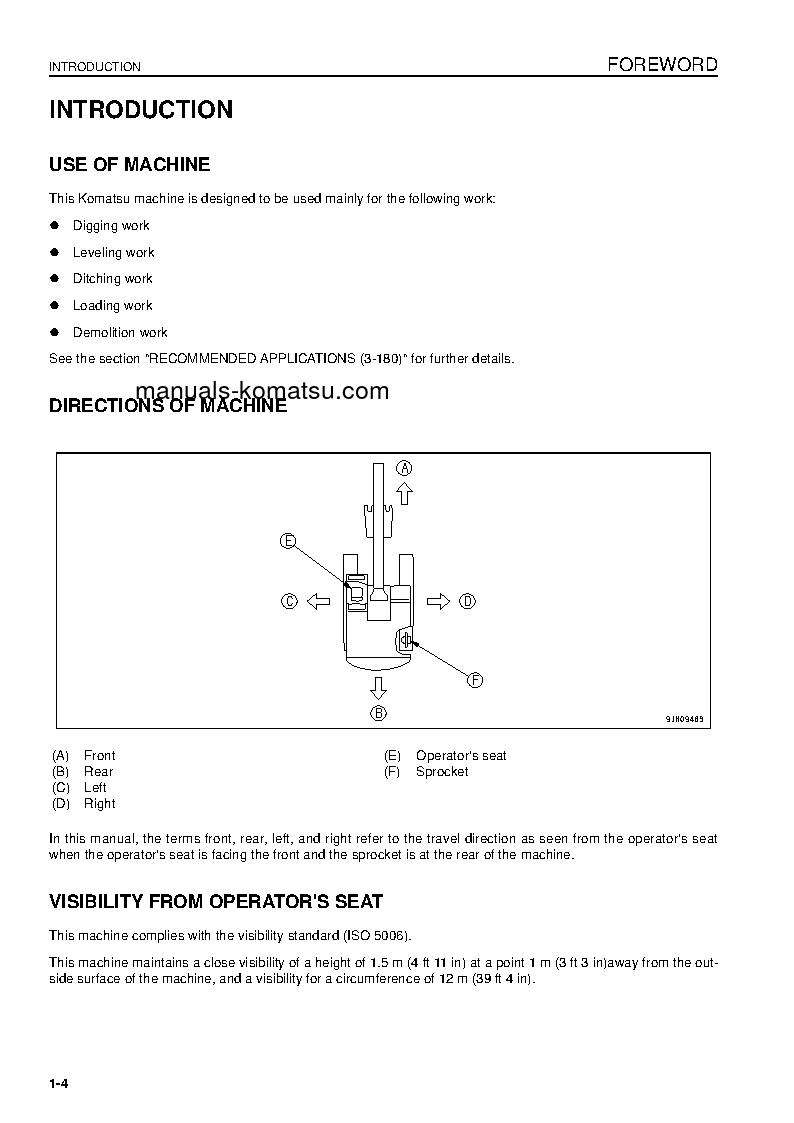 Protected: PC350LC-8(USA)-M0 S/N A33901-UP Operation manual (English)