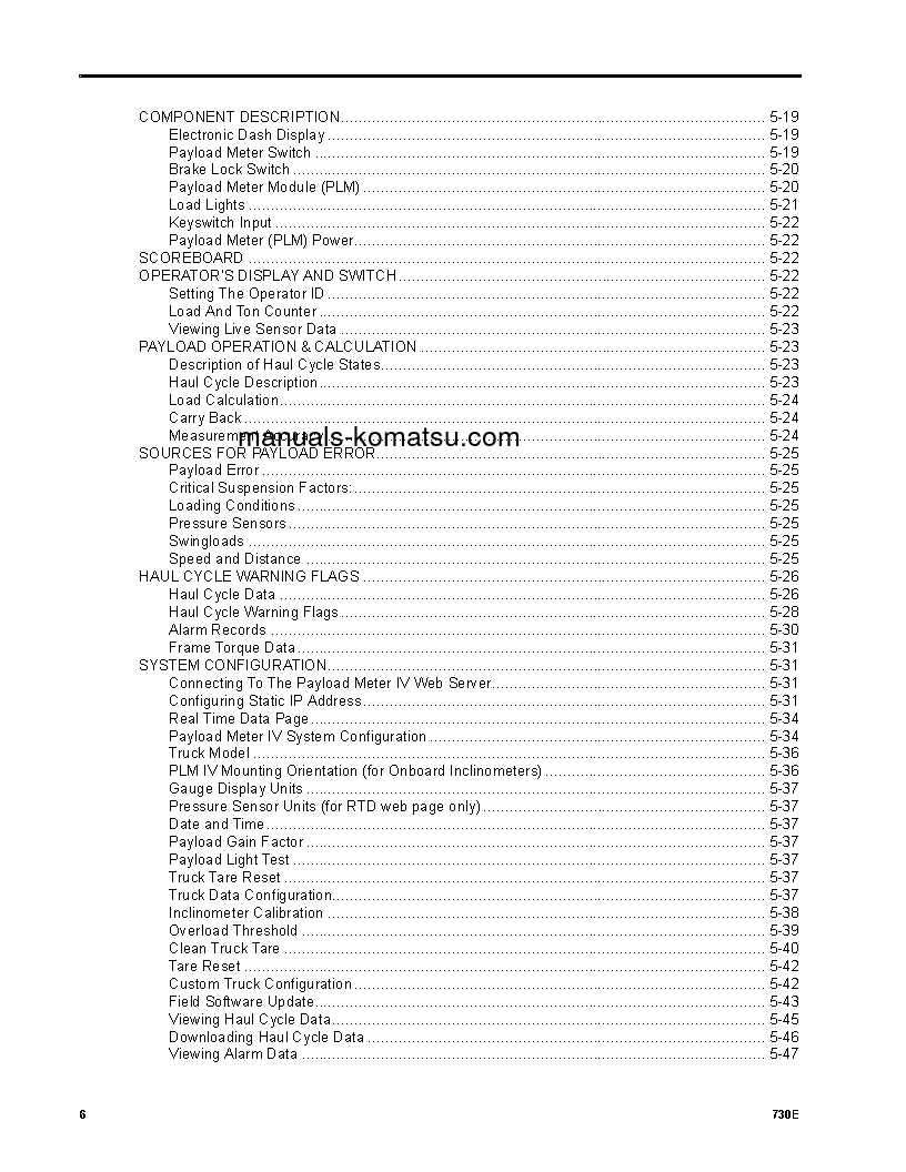 Protected: 730E(USA) S/N A30686-UP Operation manual (English)