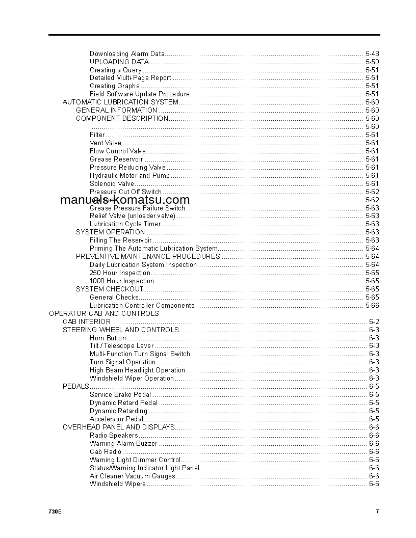 Protected: 730E(USA) S/N A30686-UP Operation manual (English)
