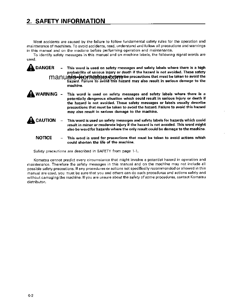 Protected: PC400LC-5(JPN) S/N 20603-UP Operation manual (English)