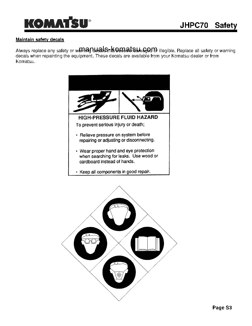 Protected: JHPC70(USA) S/N ALL Operation manual (English)